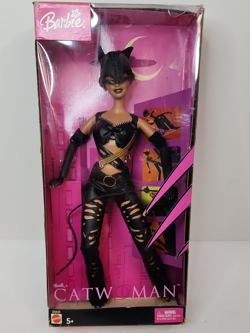 Barbie Catwoman Doll DC Comics Mattel B5838 NRFB Batman Returns 2004